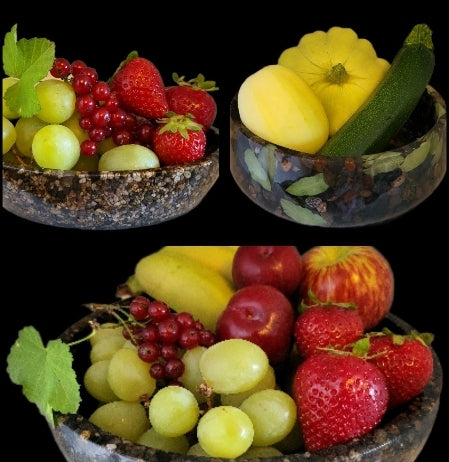 Rustic Rock bowl