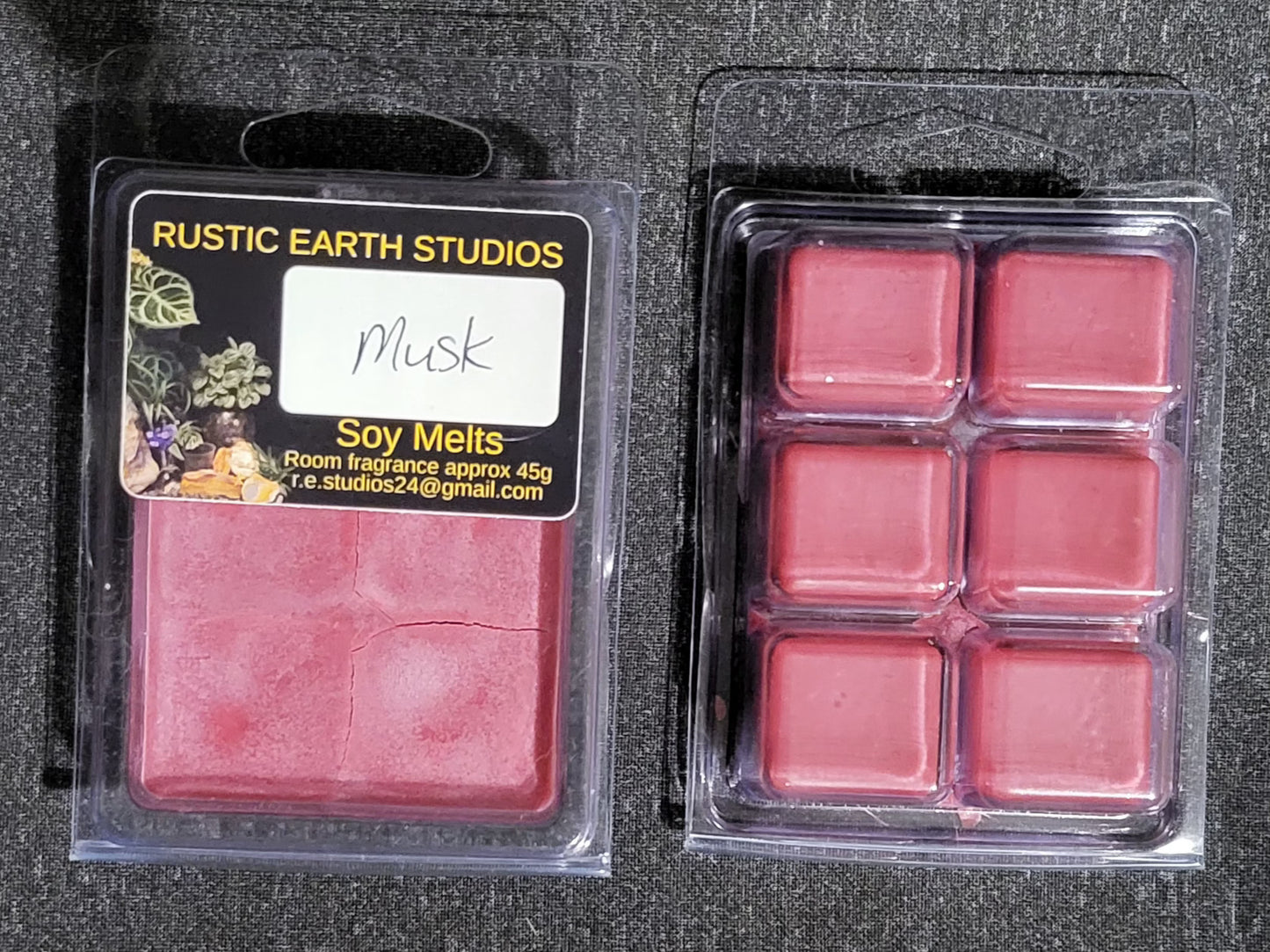 Soy melts room fragrance