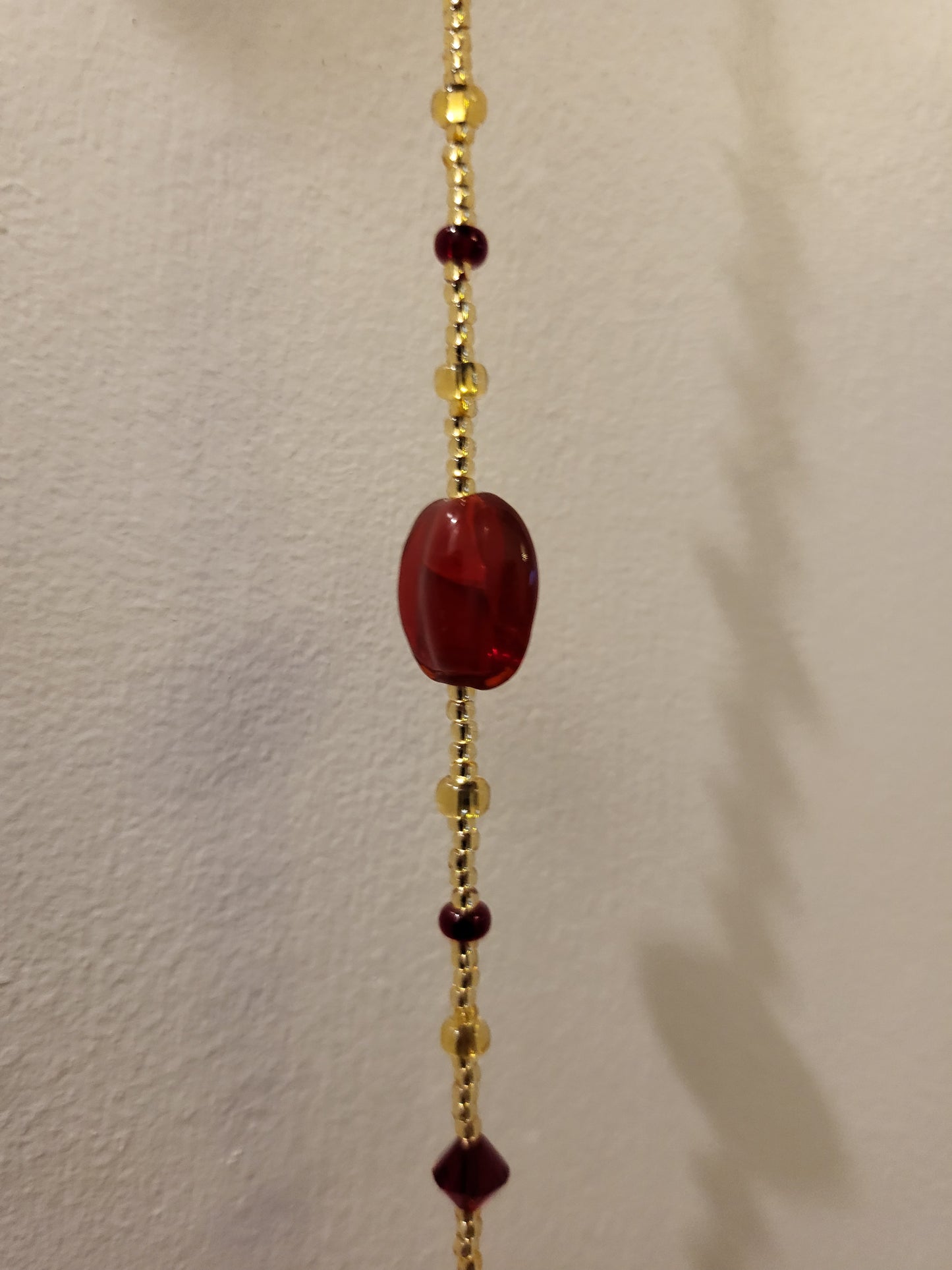 Beaded suncatcher prism