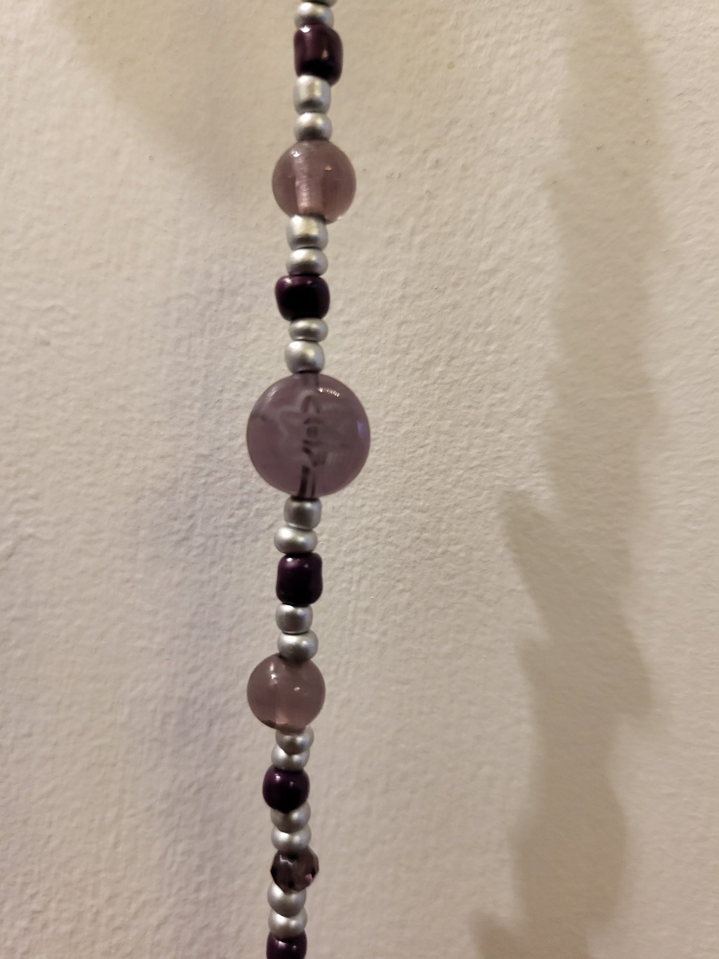 Beaded suncatcher prism