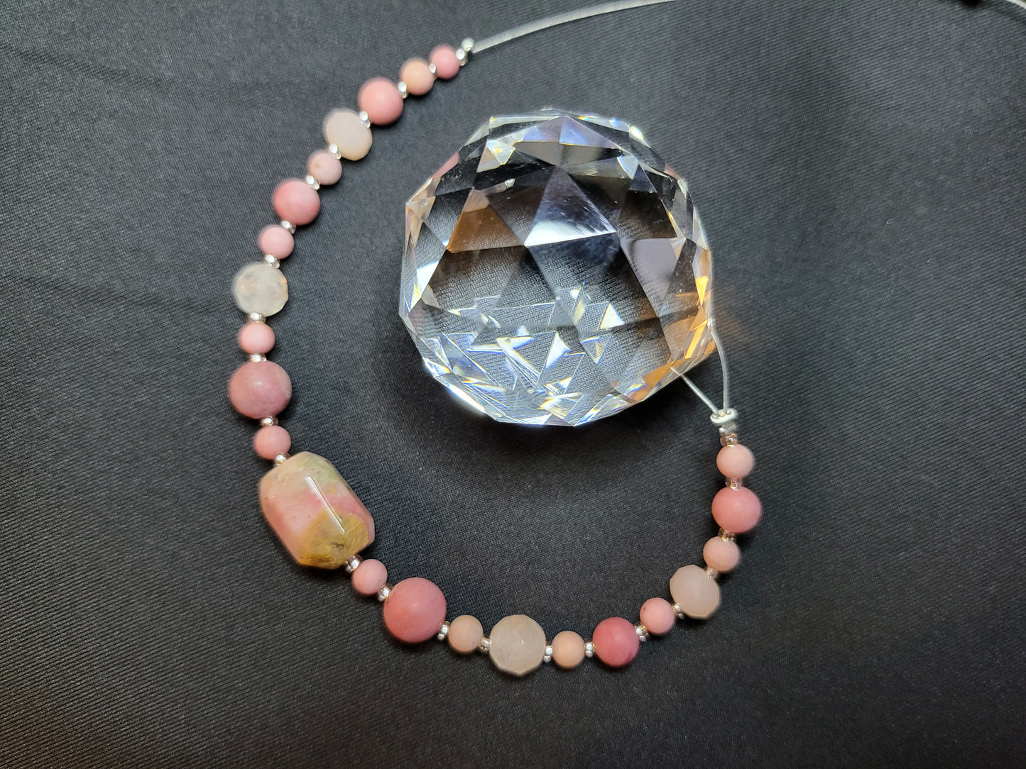 Beaded suncatcher prism