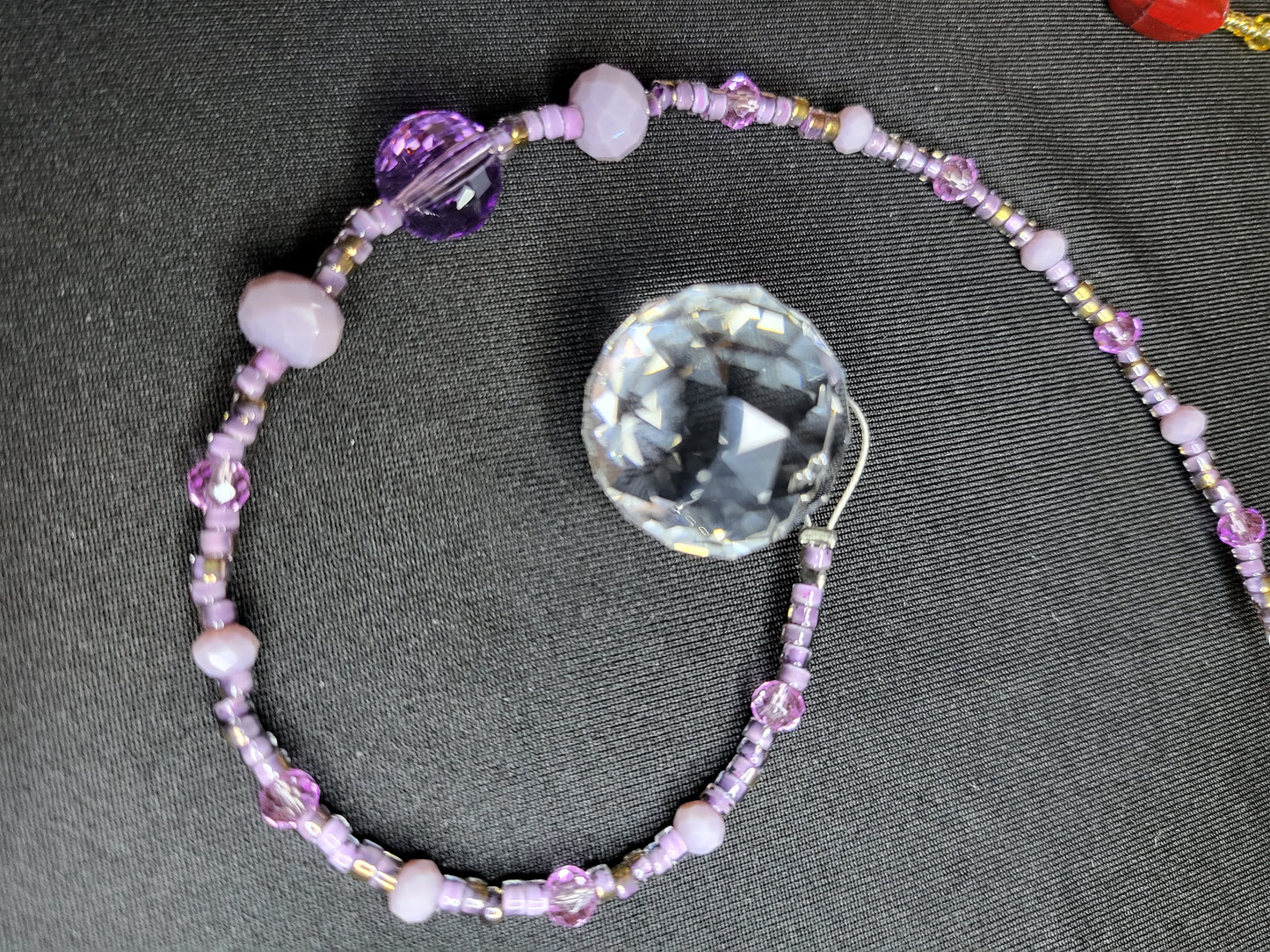 Beaded suncatcher prism