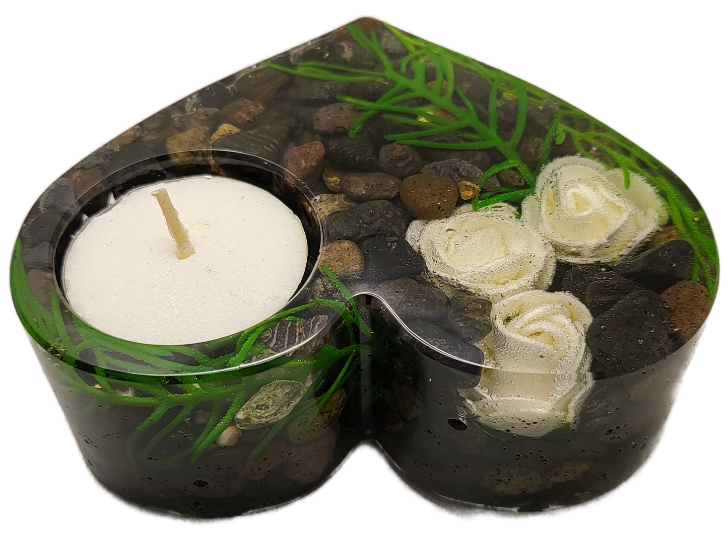 Tealight heart holder