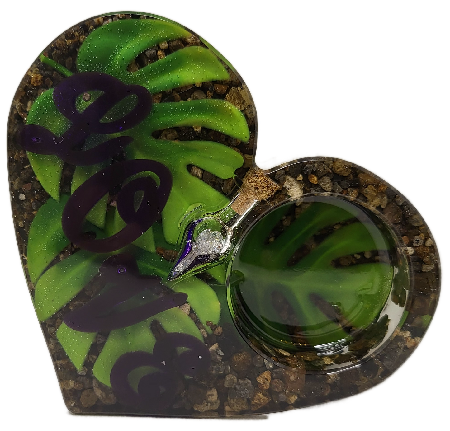 Tealight heart holder