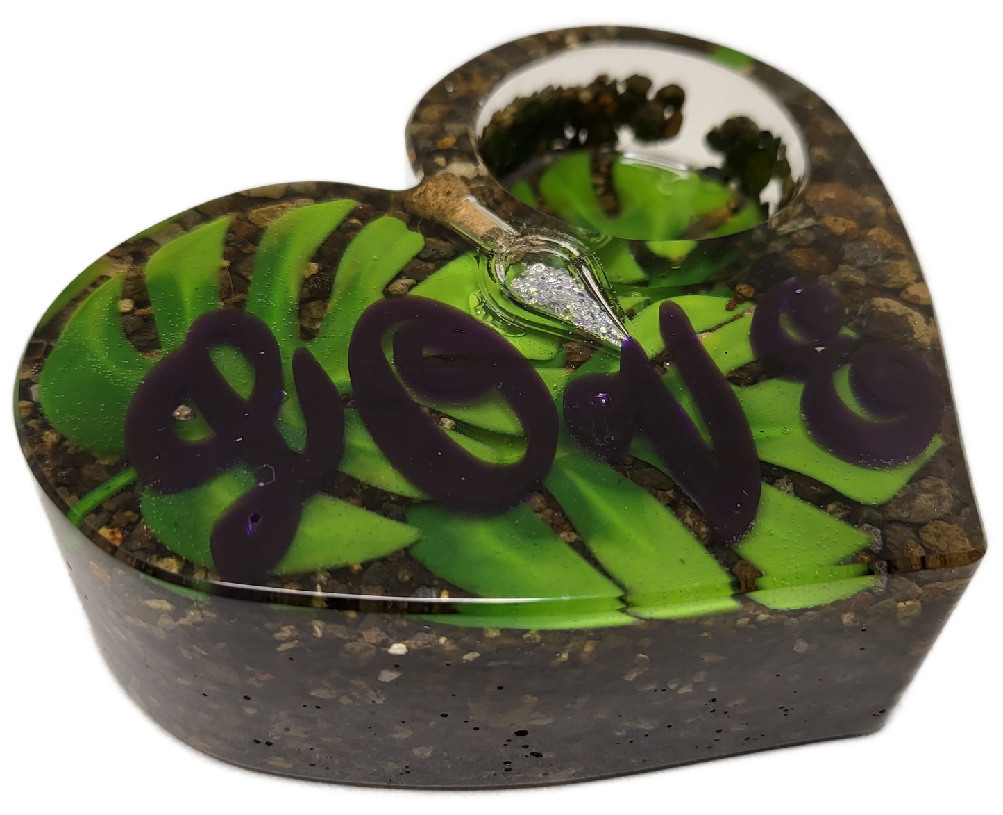 Tealight heart holder