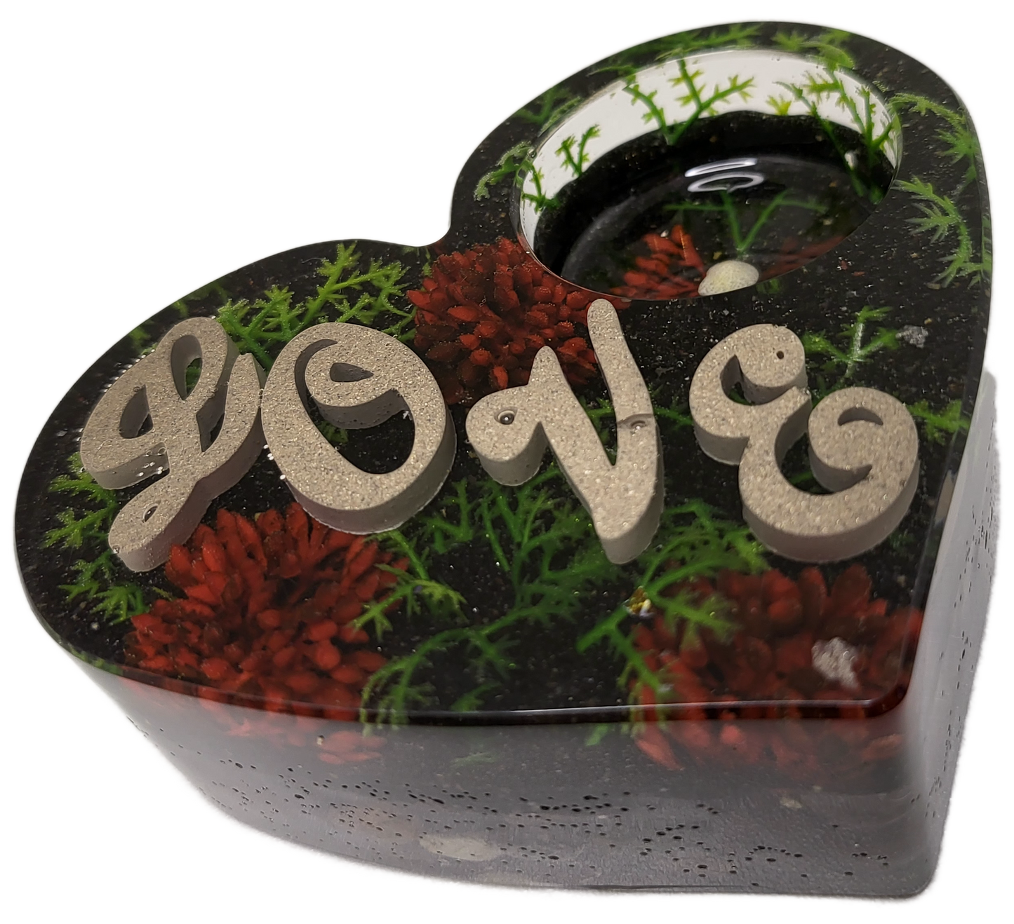 Tealight heart holder