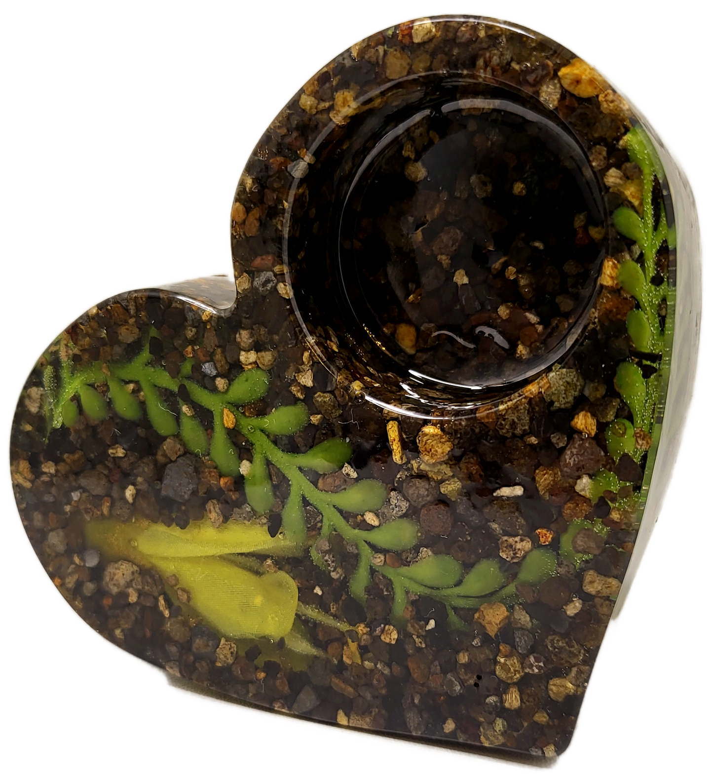 Tealight heart holder