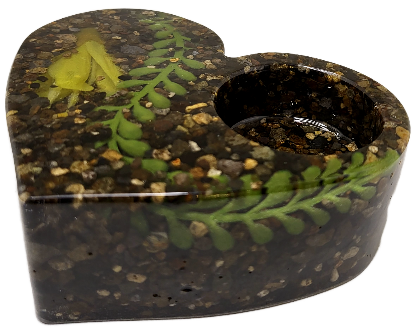 Tealight heart holder