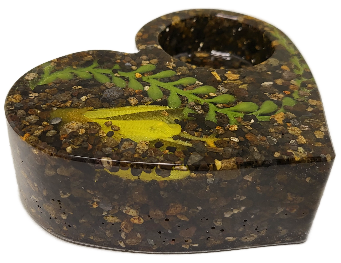 Tealight heart holder