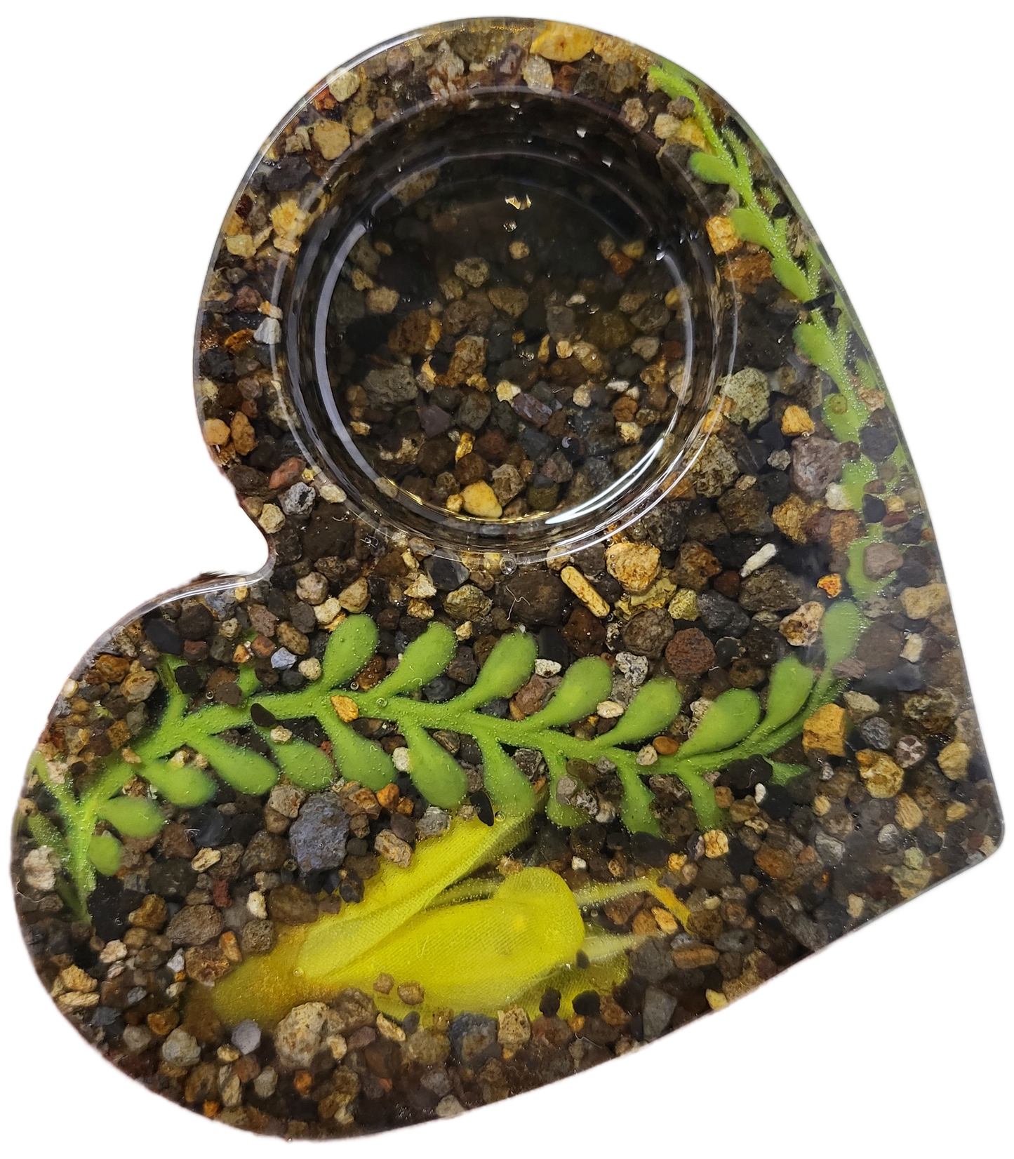 Tealight heart holder