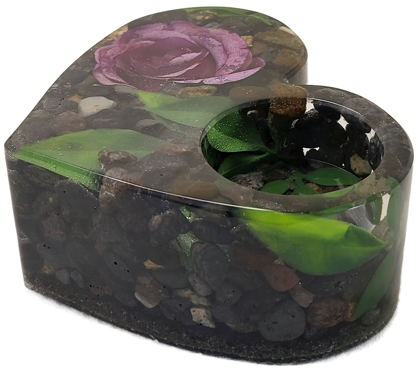 Tealight heart holder