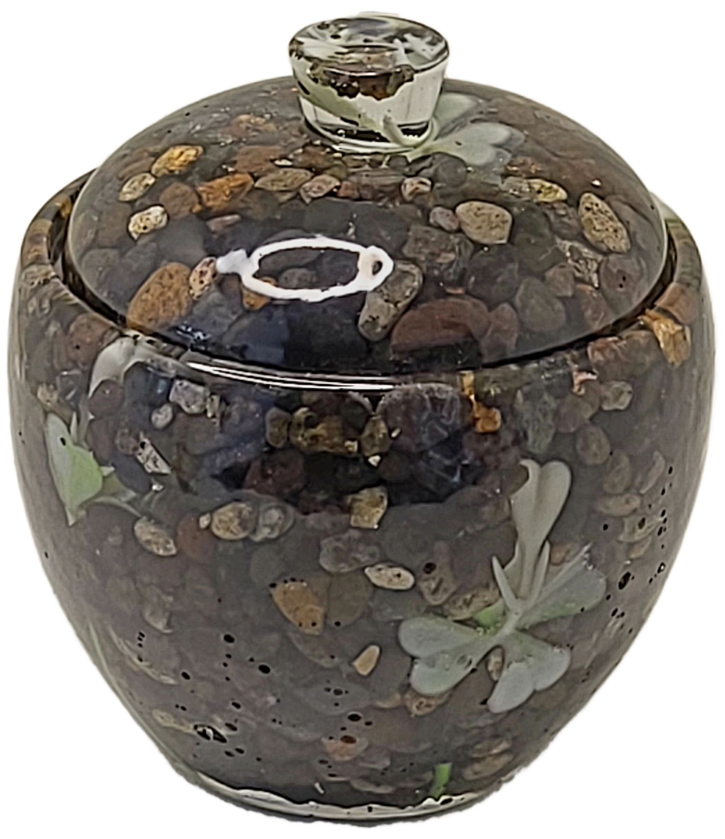 Rock pot with lid