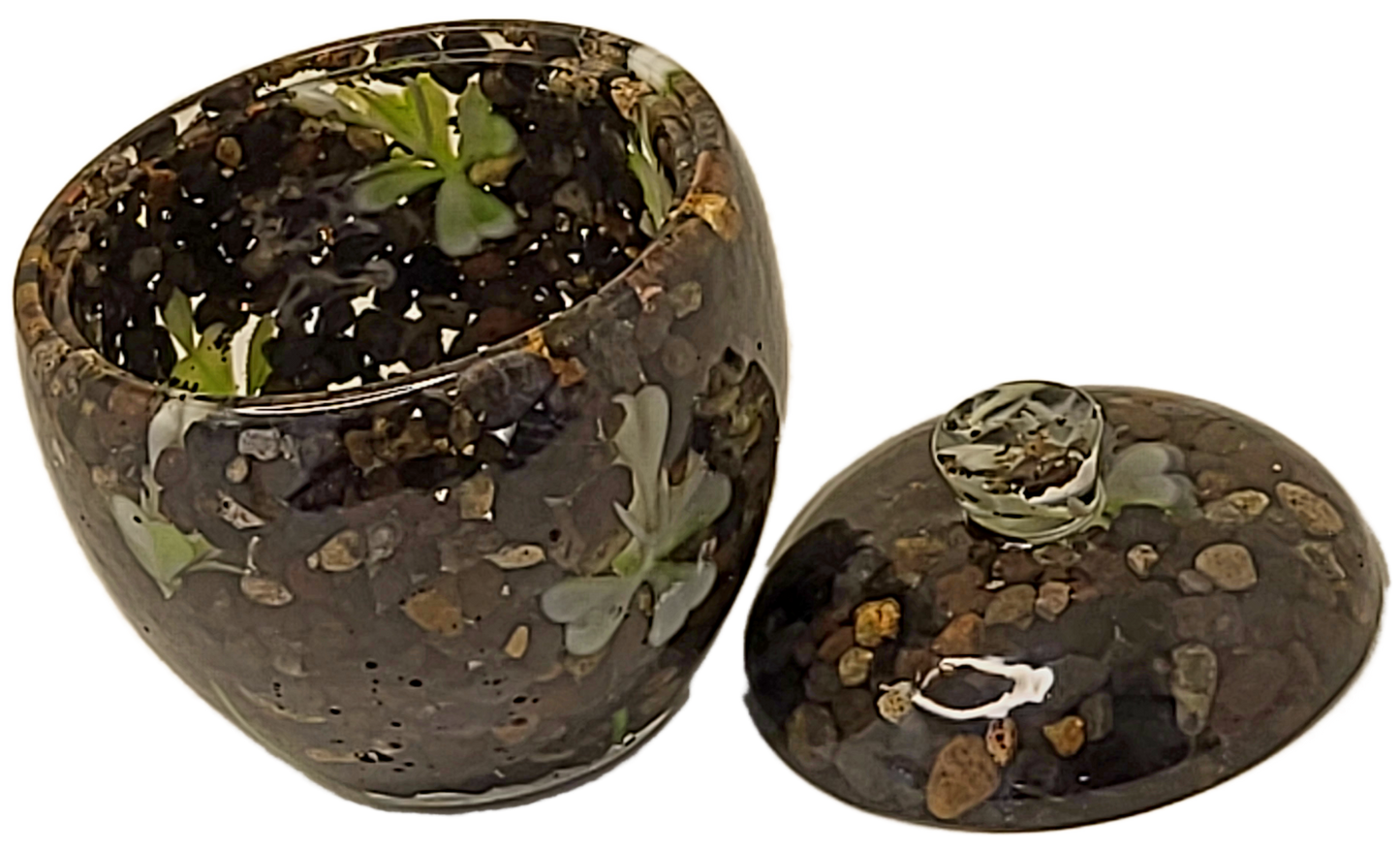Rock pot with lid