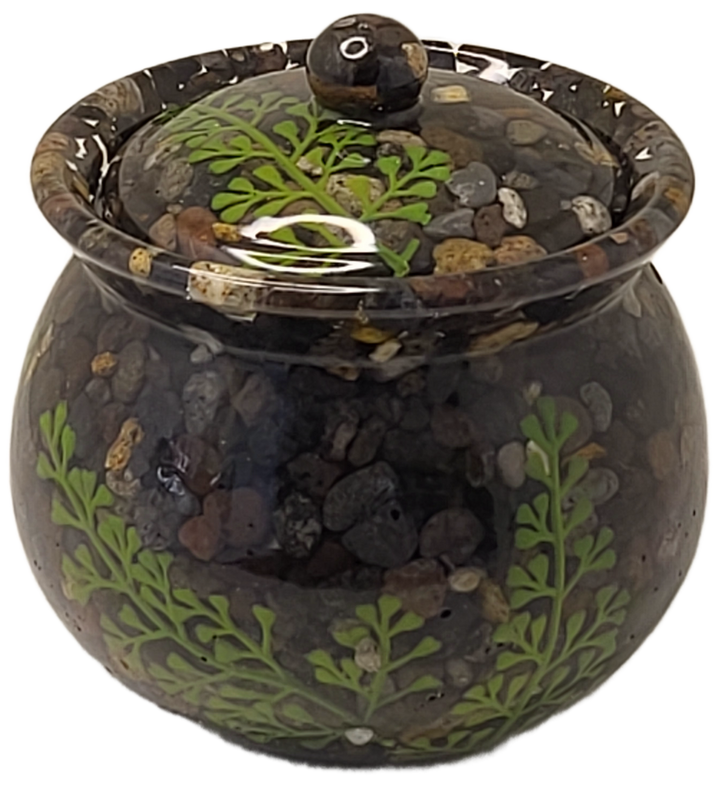 Rock pot with lid