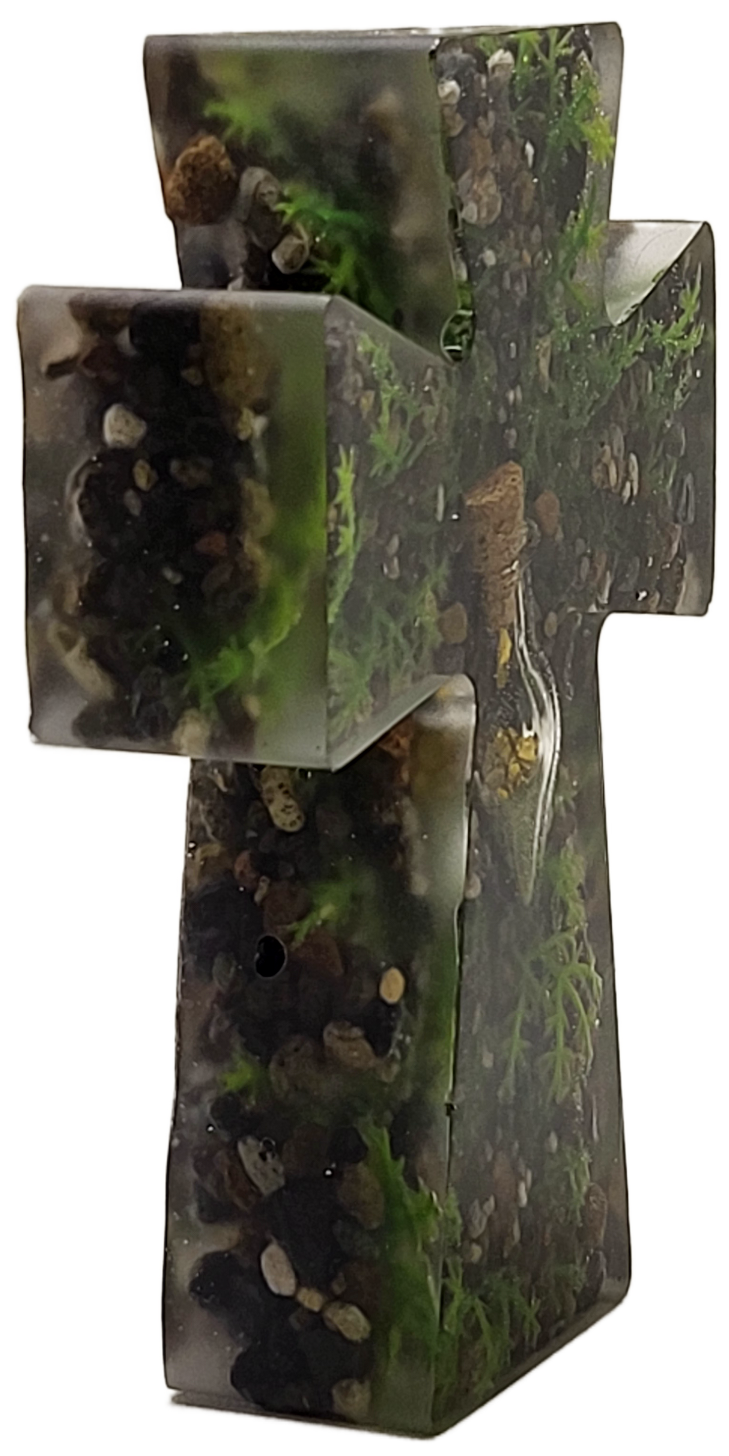 Rustic rock cross