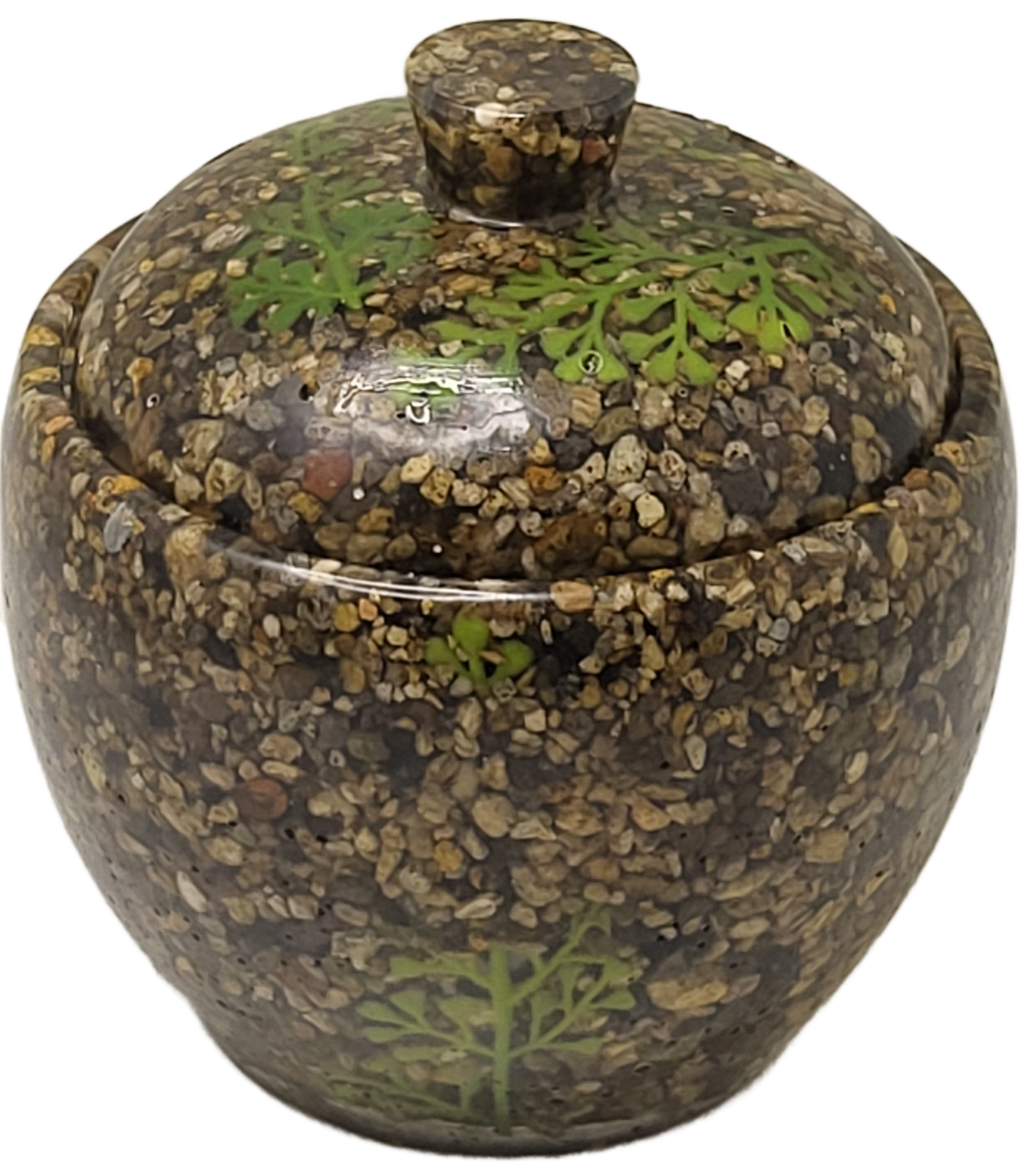 Rock pot with lid