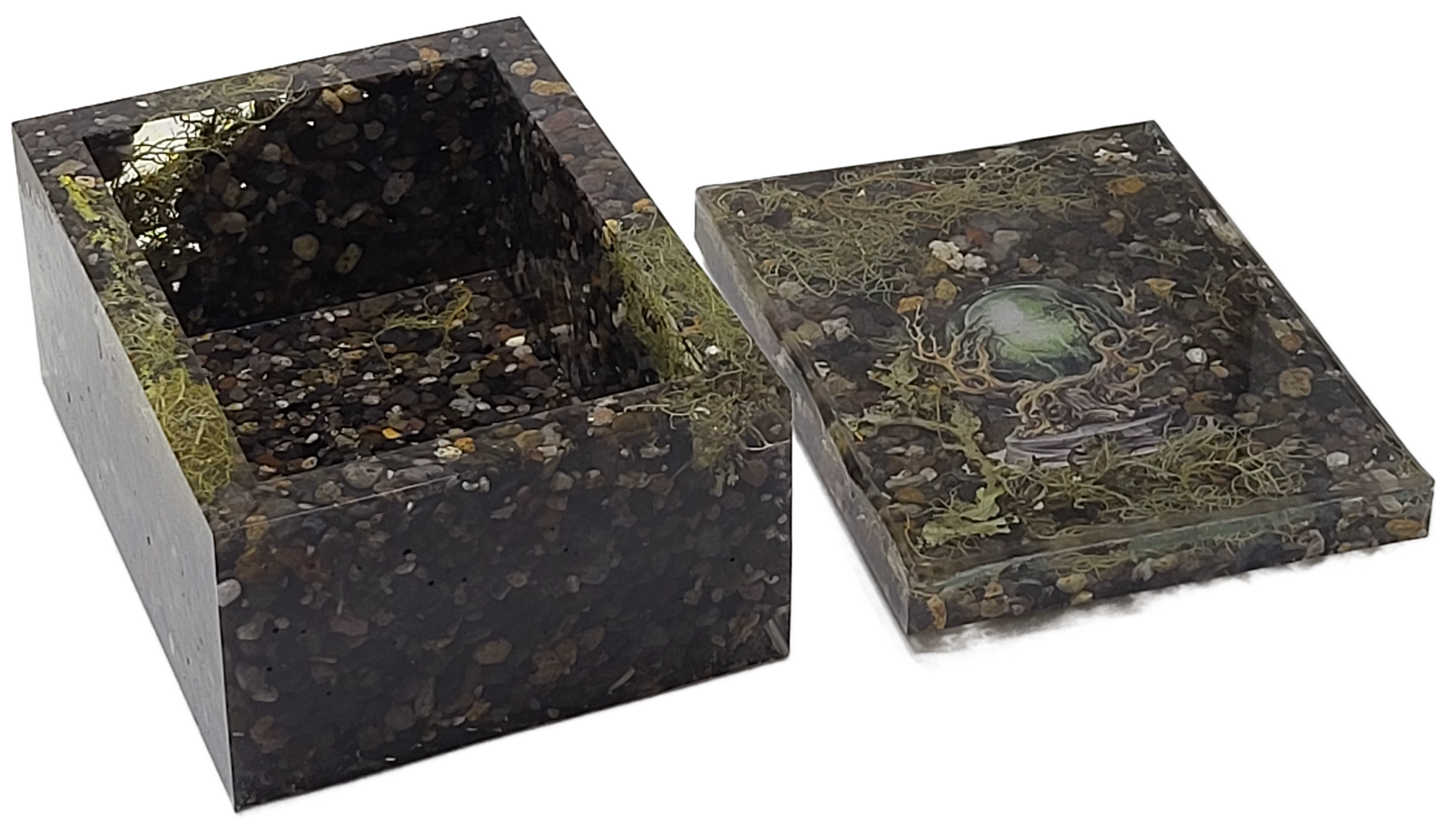 Rock pot with lid
