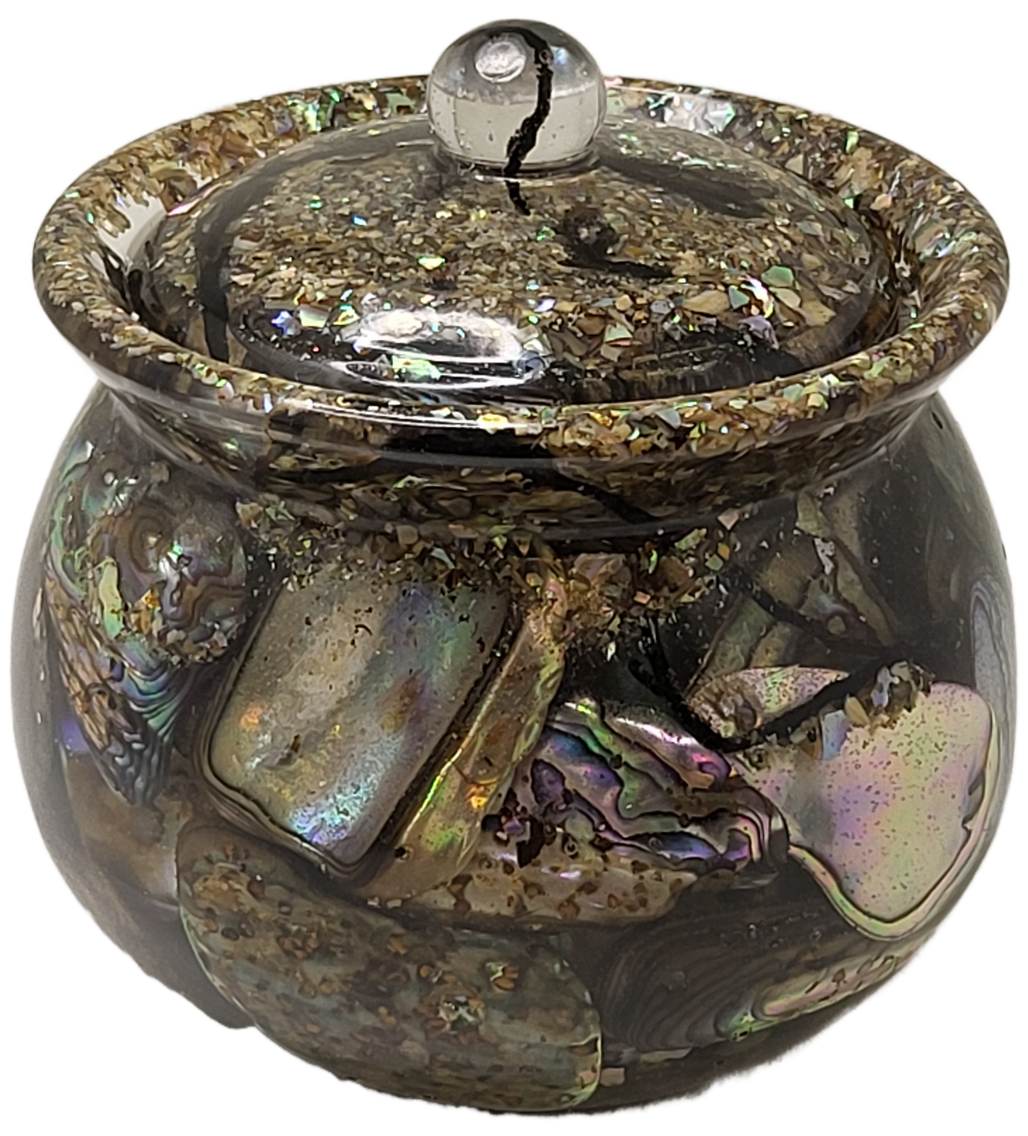 Rock pot with lid