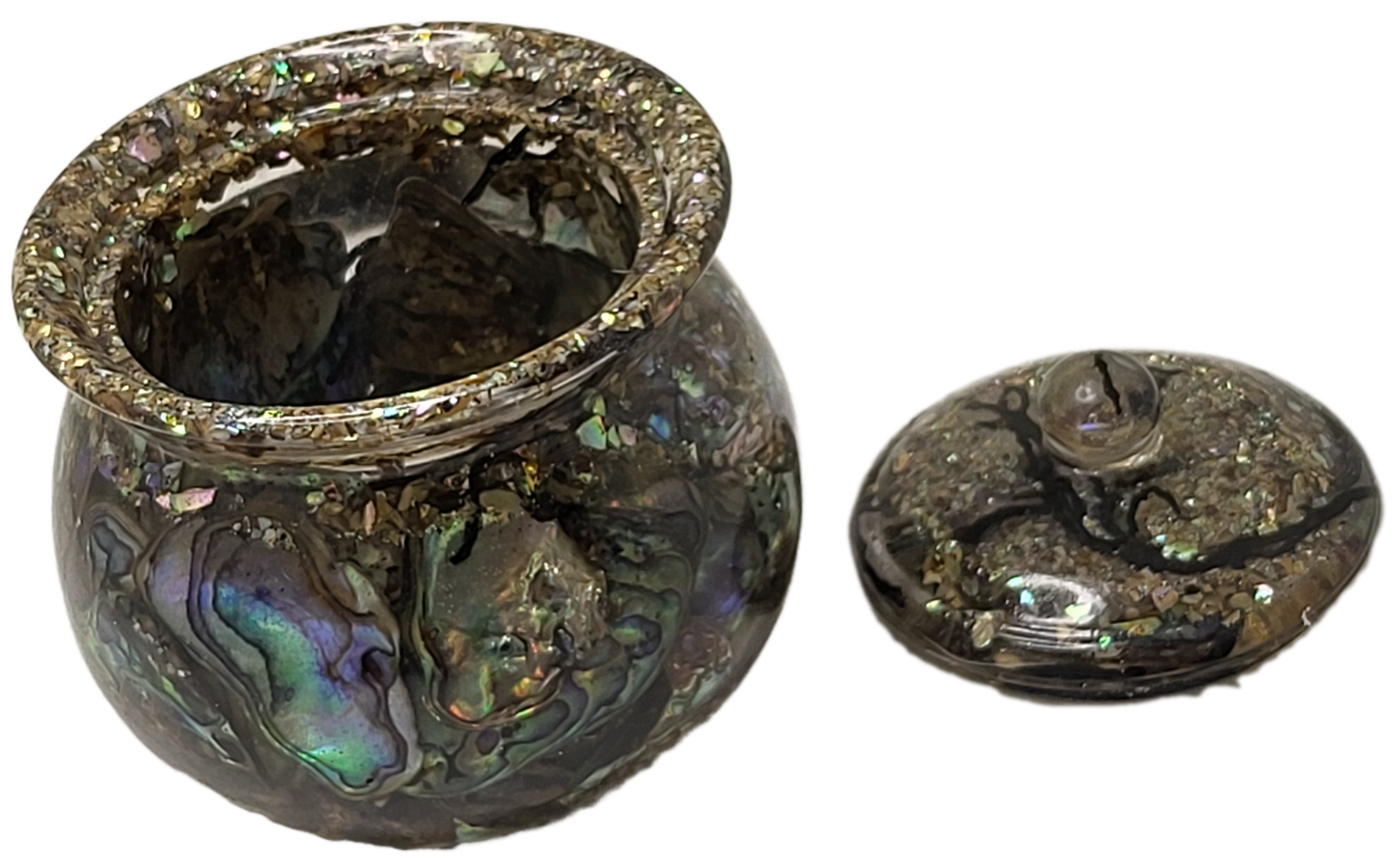 Rock pot with lid