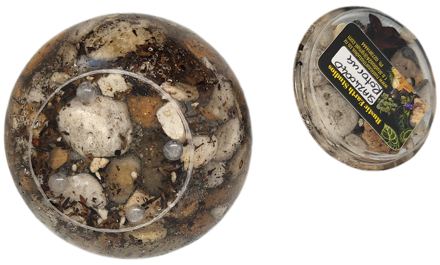 Rock pot with lid