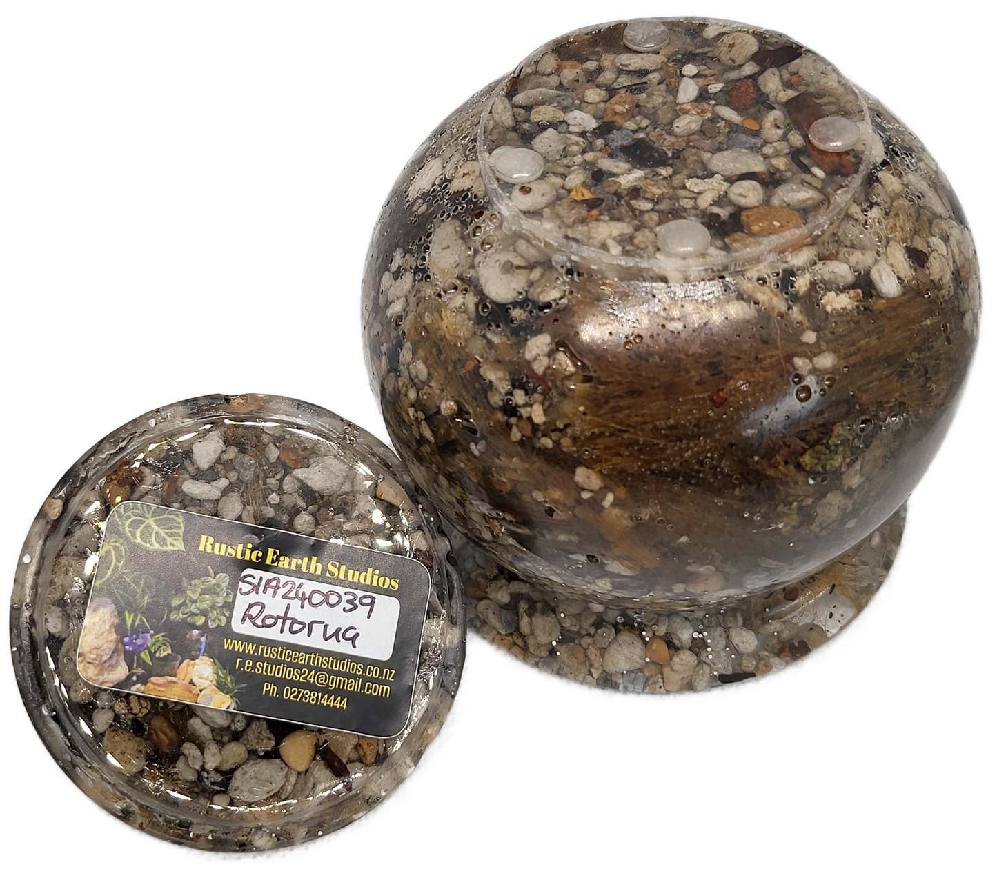 Rock pot with lid