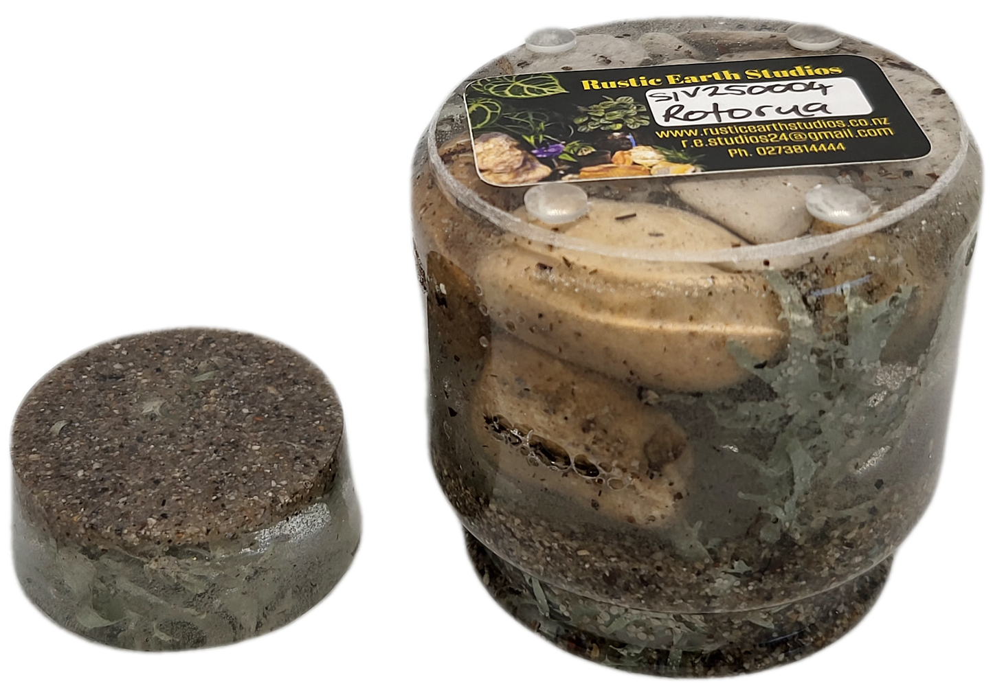 Rock pot with lid