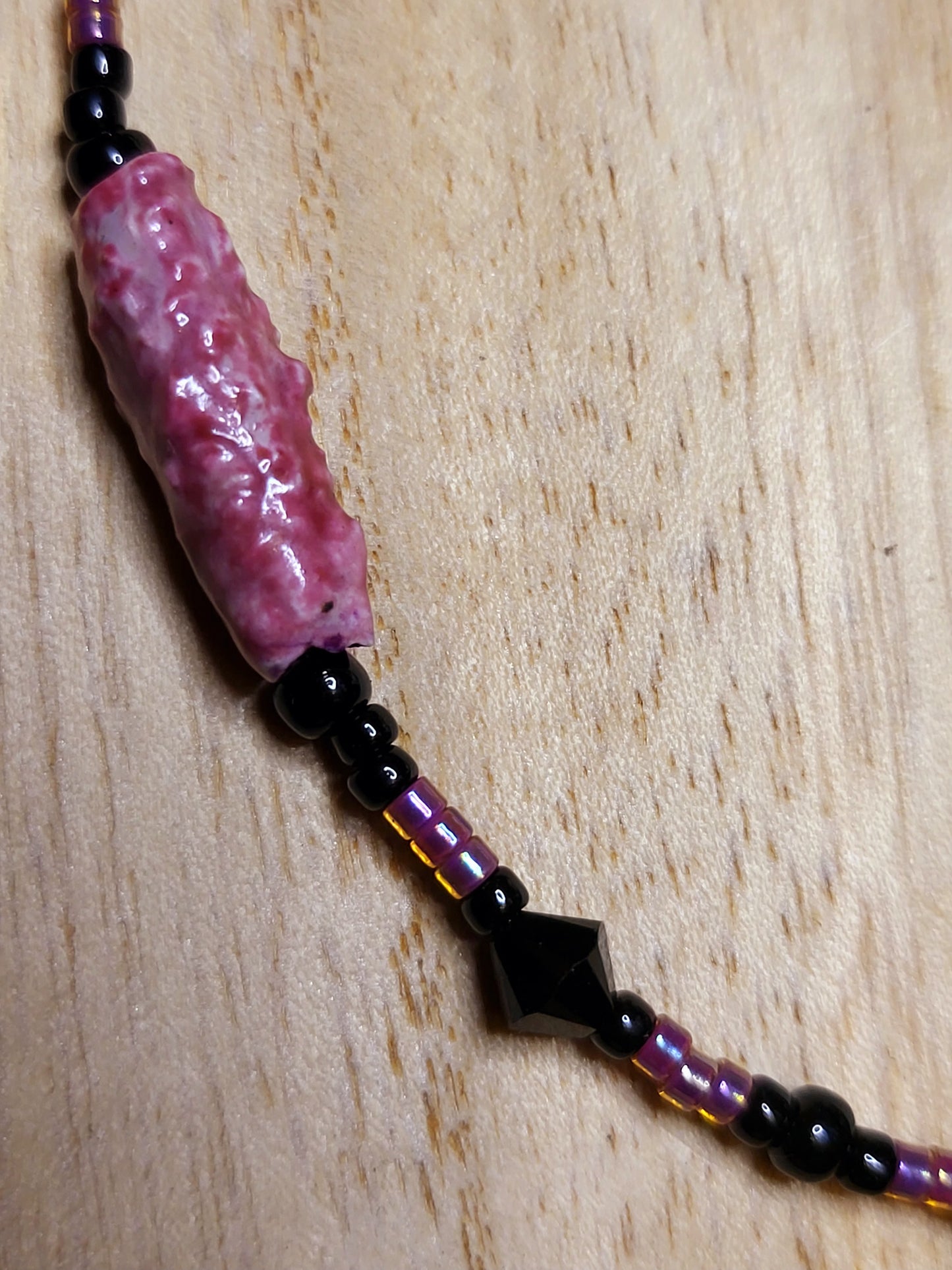 Beaded suncatcher prism