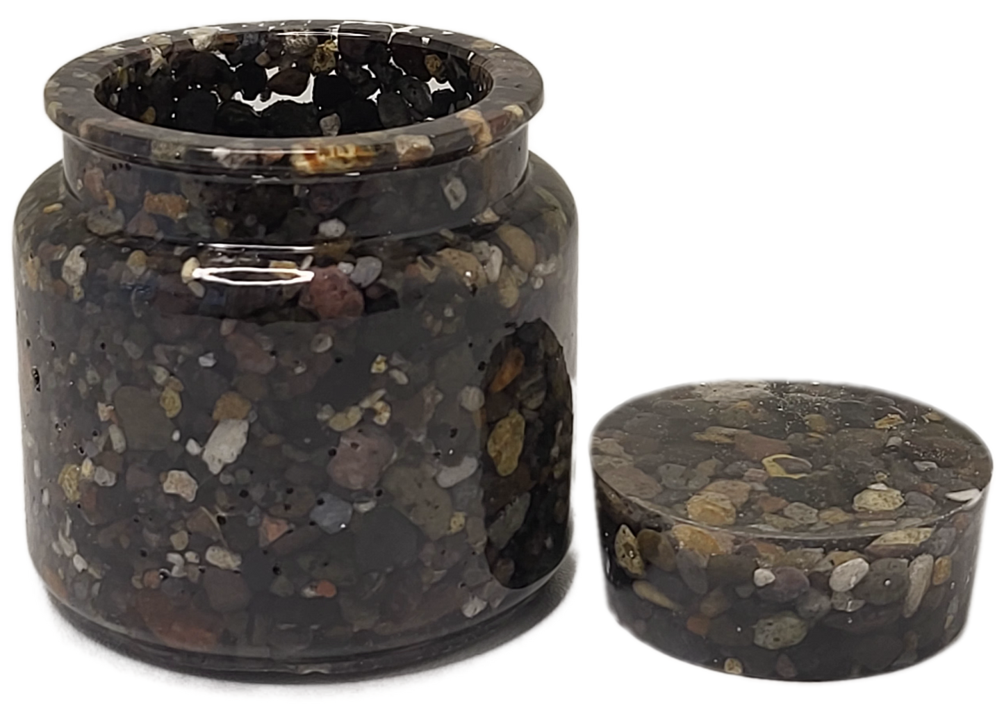 Rock pot with lid