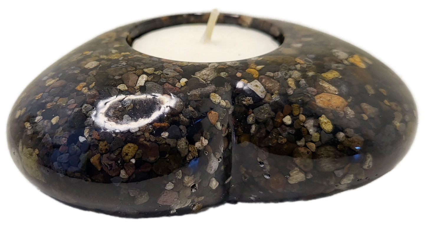 Tealight heart holder
