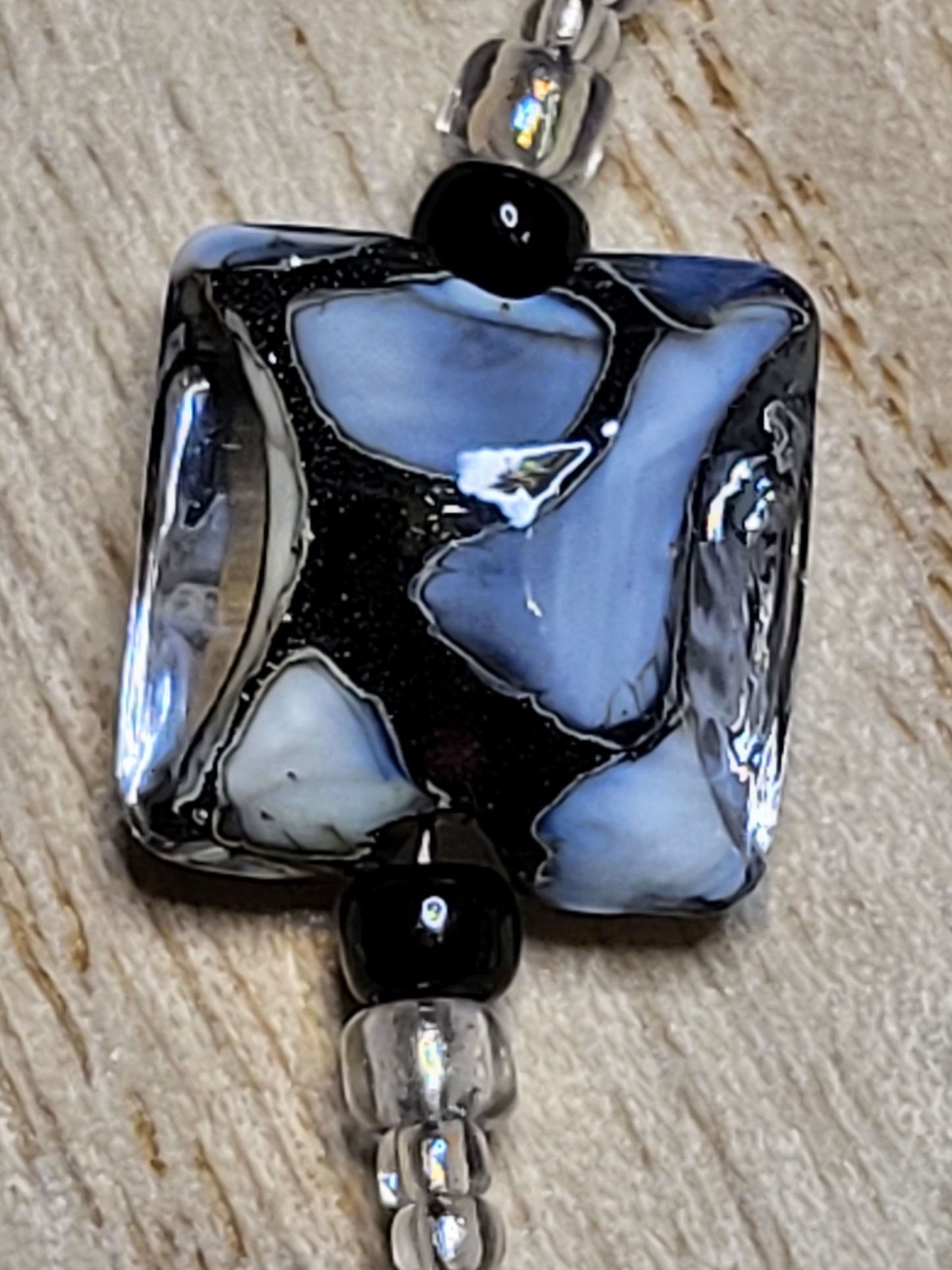 Beaded suncatcher prism