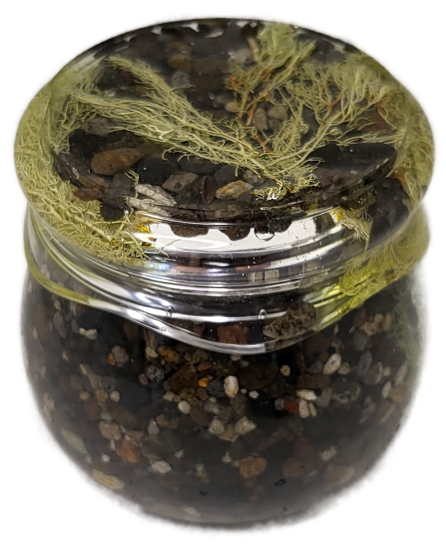 Rock pot with screw lid