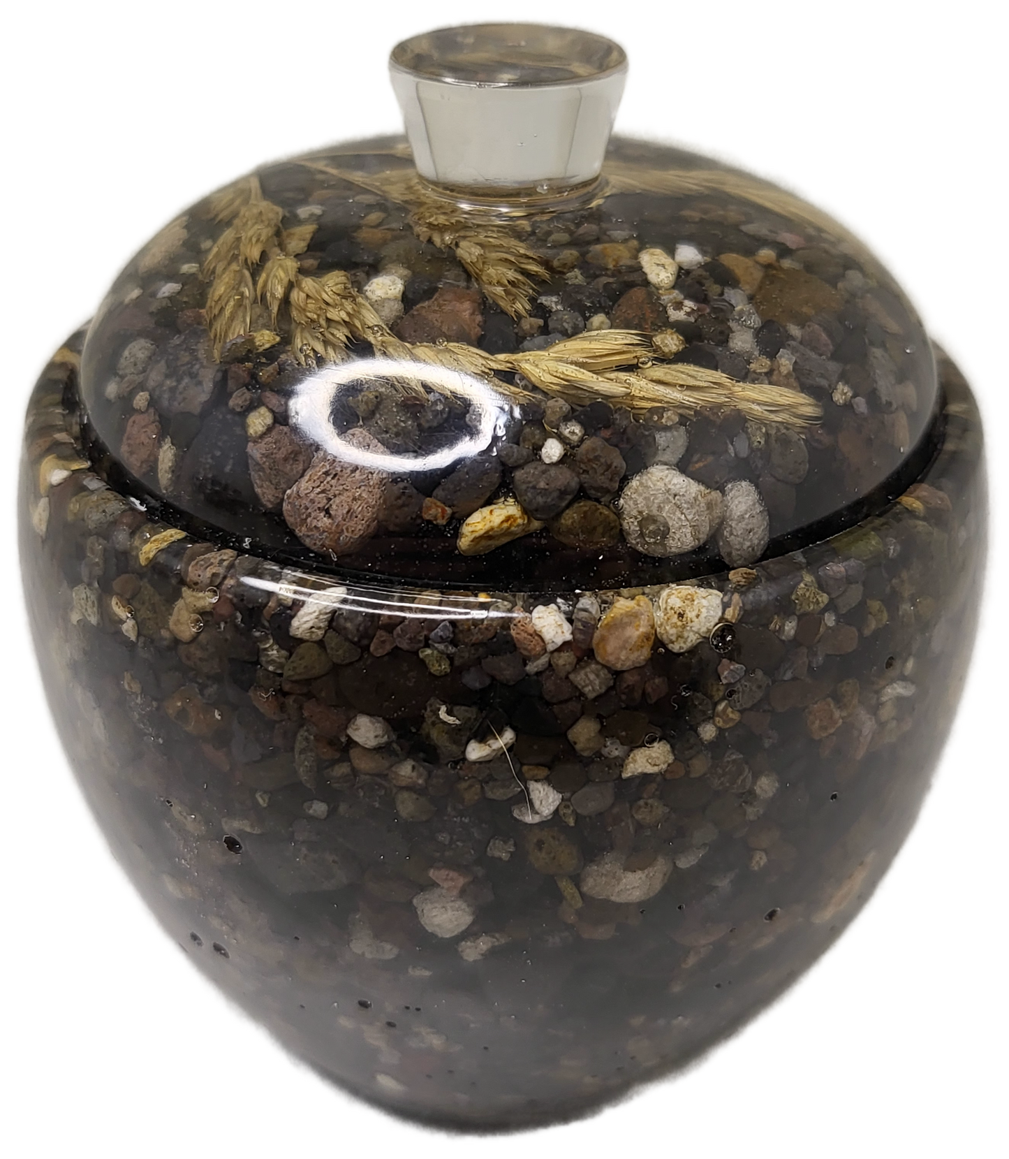 Rock pot with lid