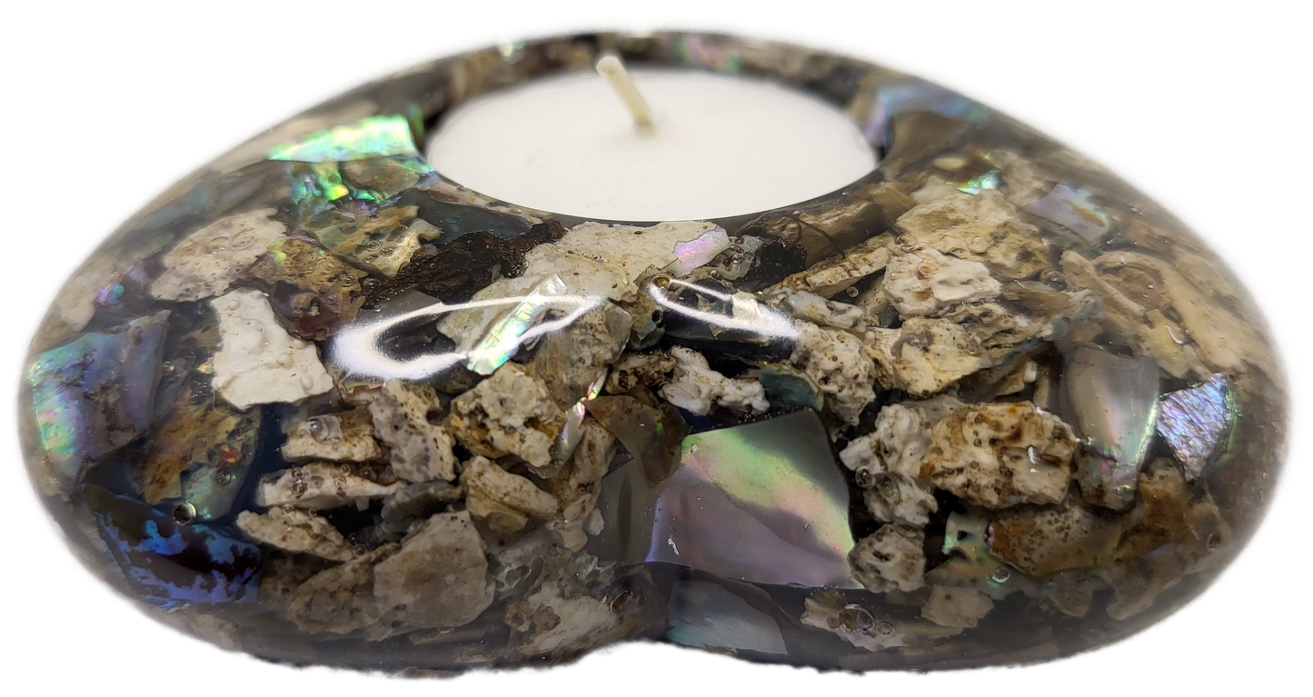 Tealight heart holder