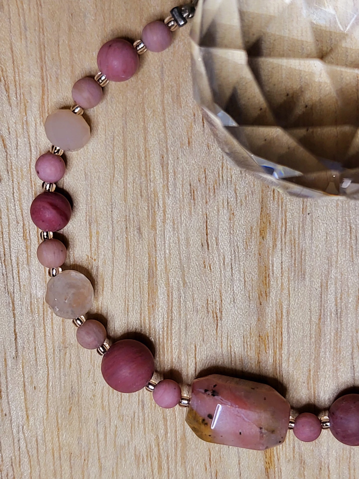 Beaded suncatcher prism