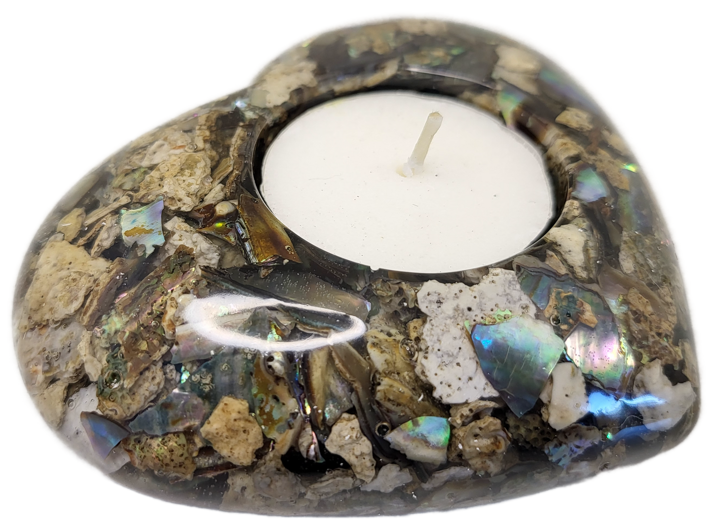 Tealight heart holder