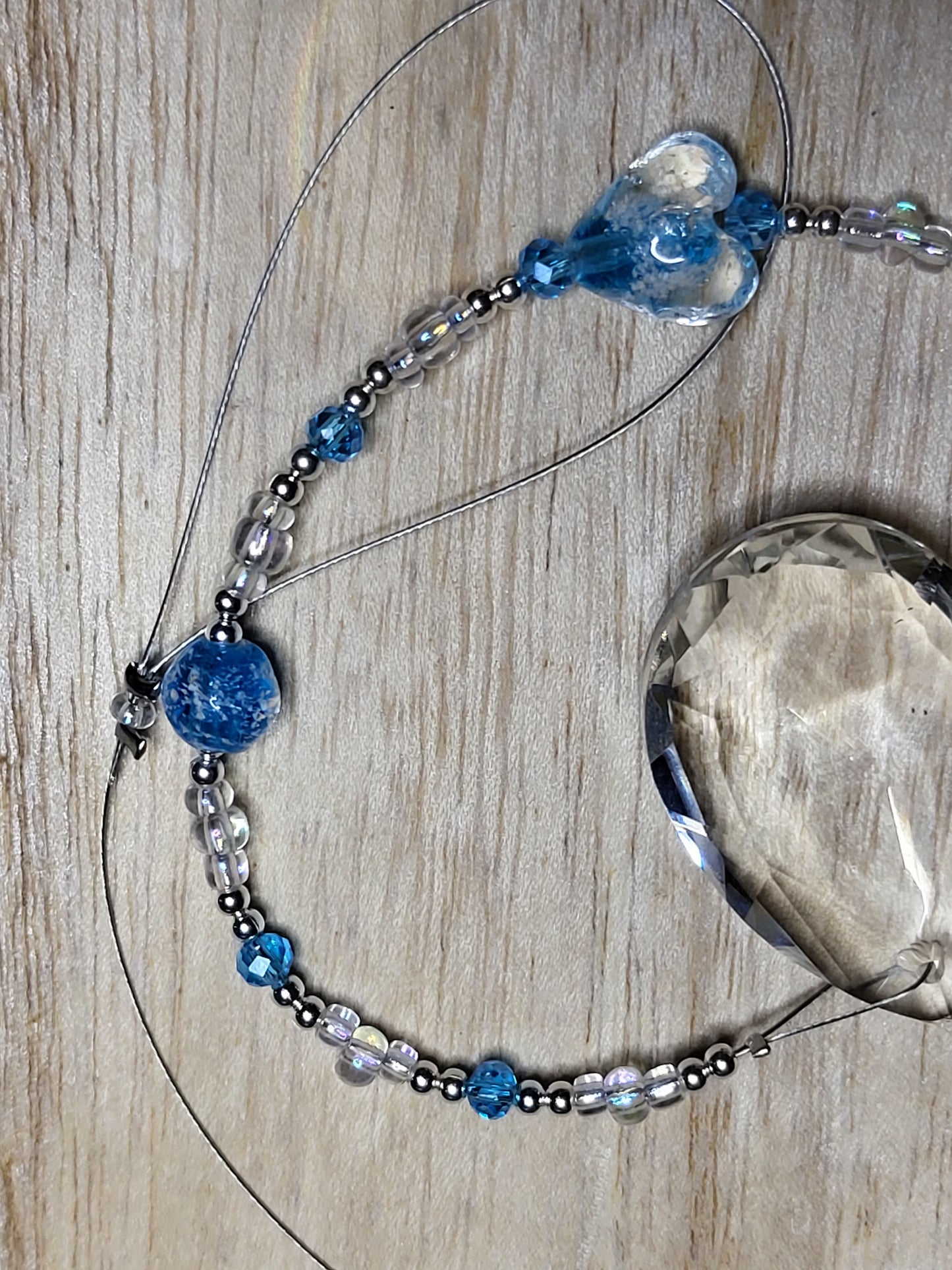 Beaded suncatcher prism