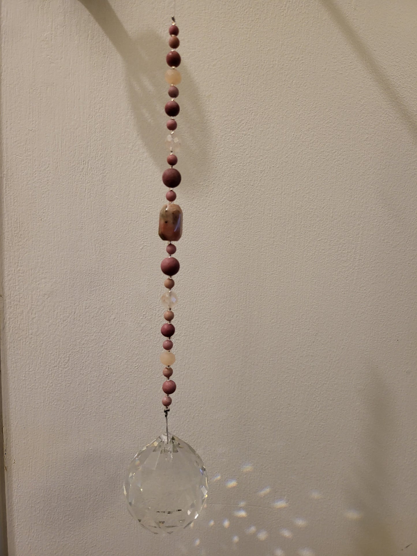 Beaded suncatcher prism