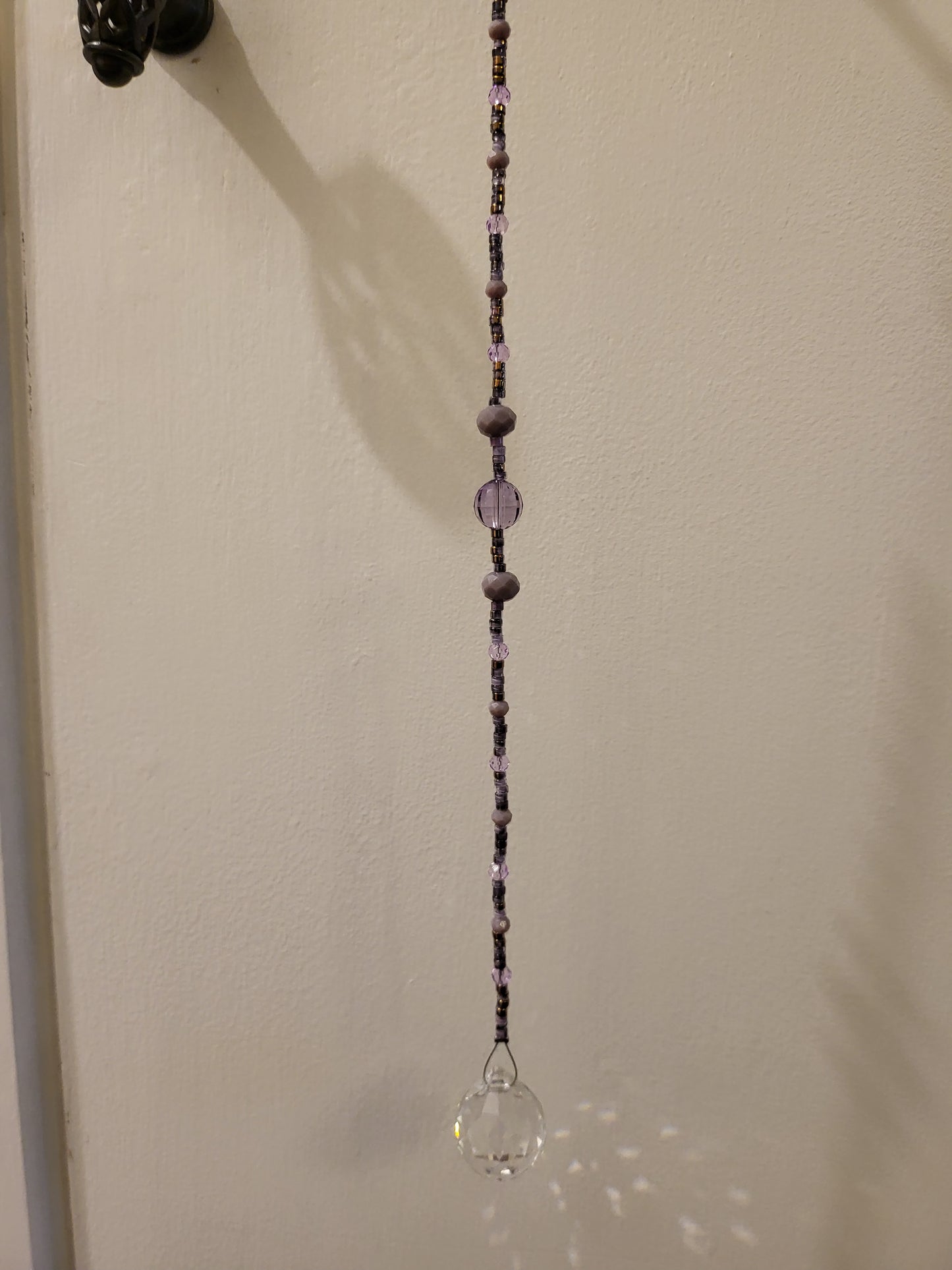 Beaded suncatcher prism