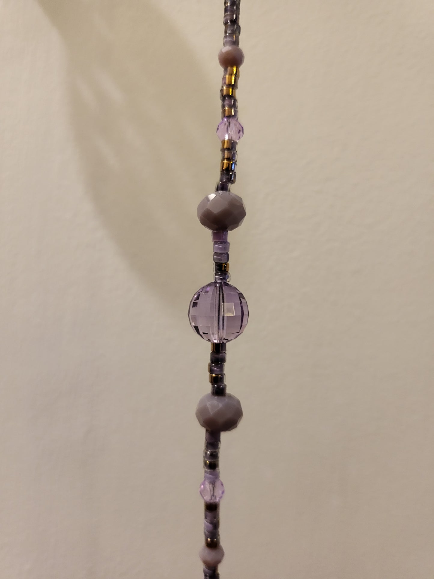 Beaded suncatcher prism