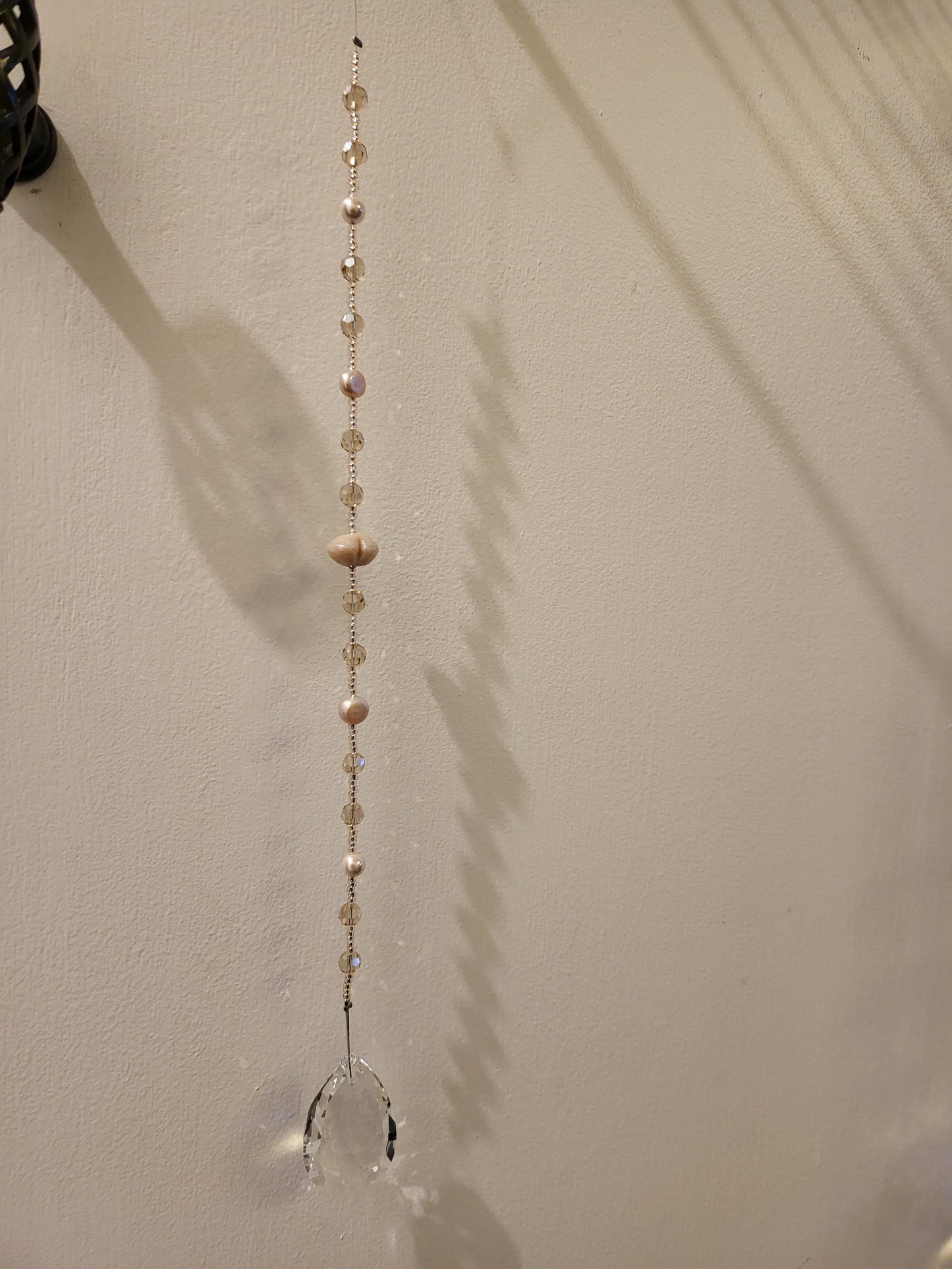 Beaded suncatcher prism