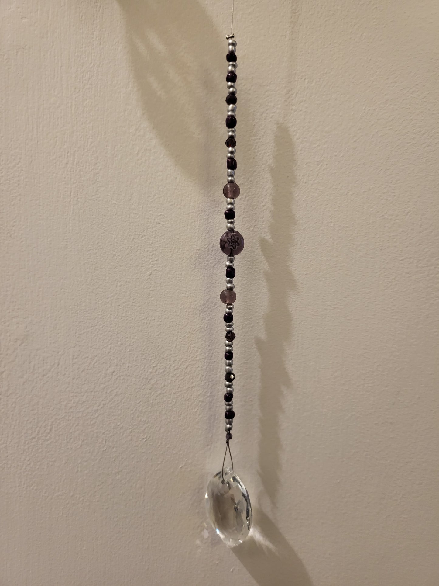 Beaded suncatcher prism