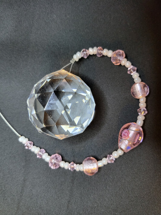 Beaded suncatcher prism