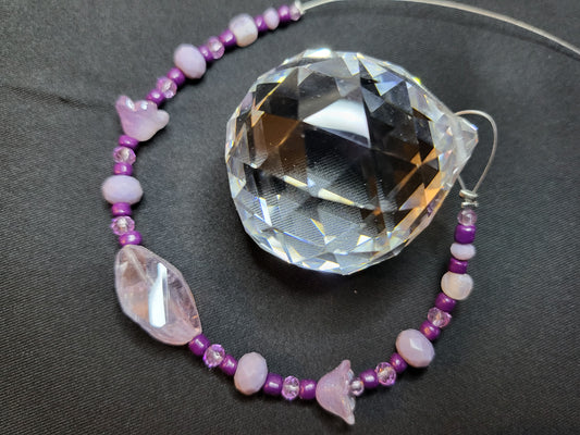 Beaded suncatcher prism