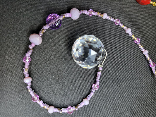 Beaded suncatcher prism