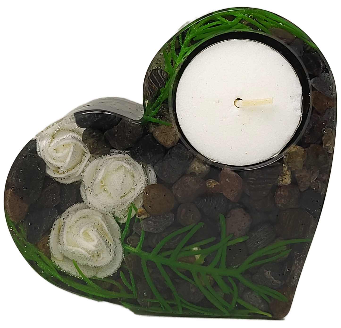 Tealight heart holder