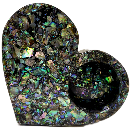 Tealight heart holder