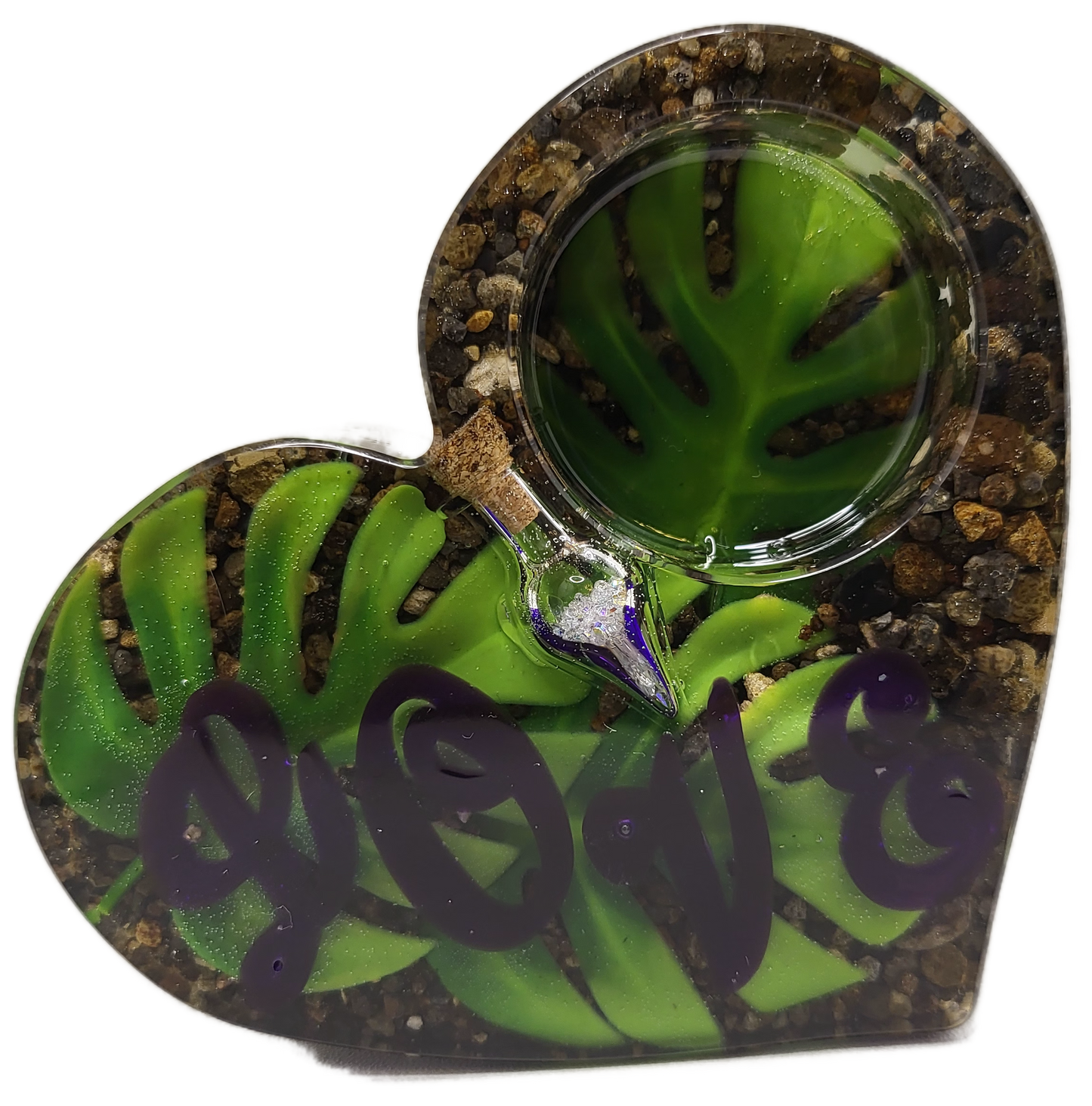 Tealight heart holder