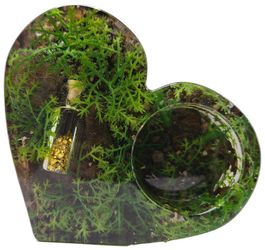 Tealight heart holder