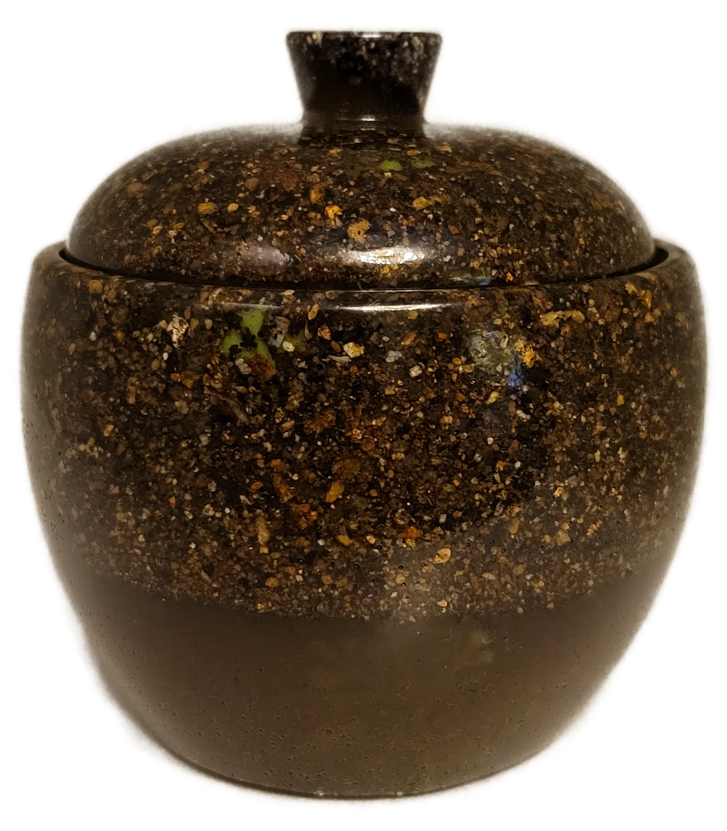 Rock pot with lid