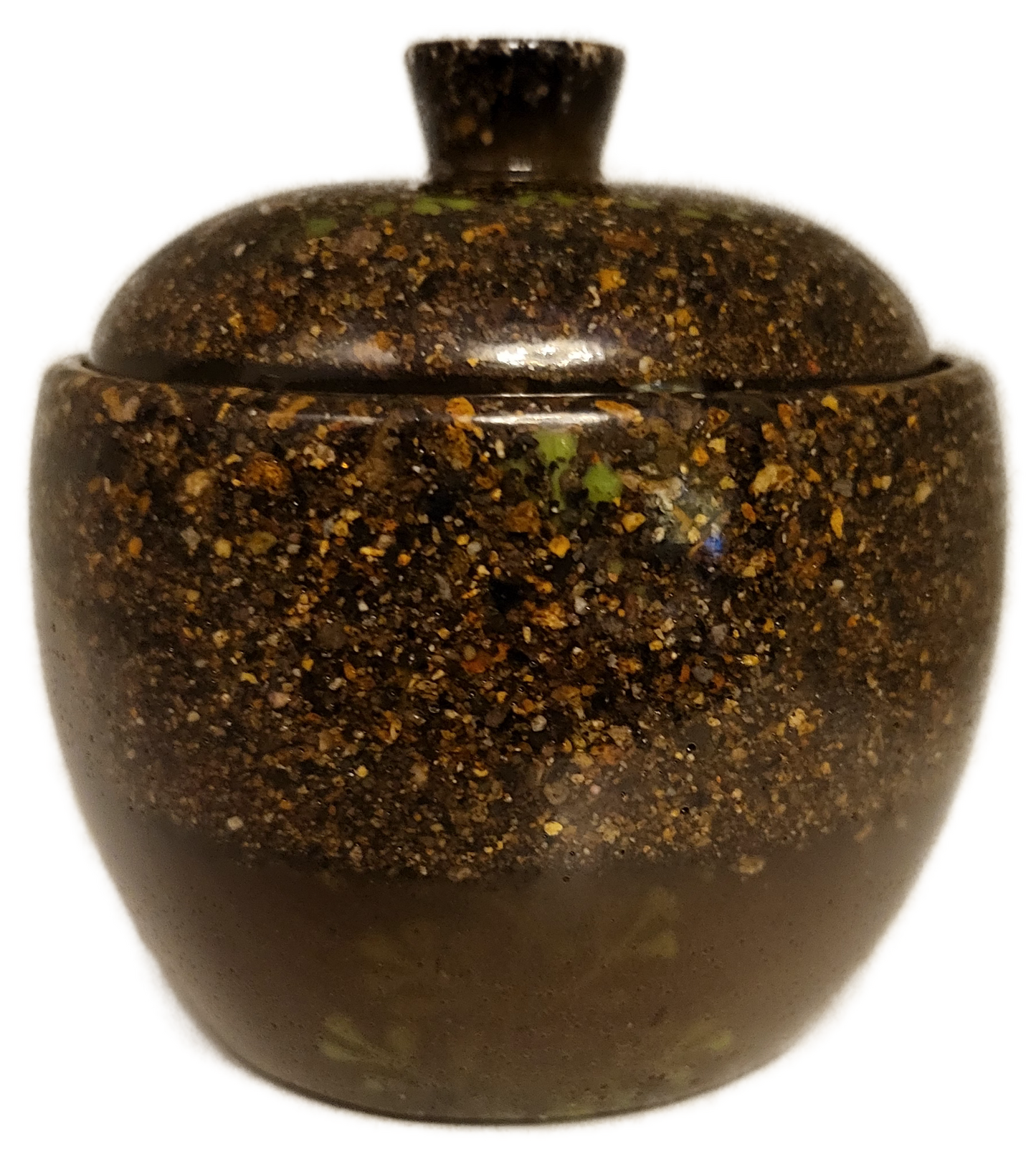 Rock pot with lid